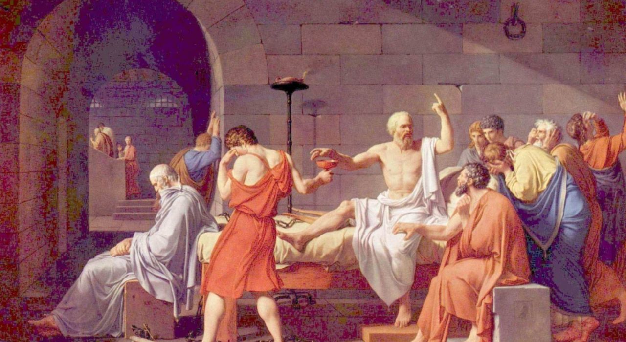 Imagem: A Morte de Sócrates (David)