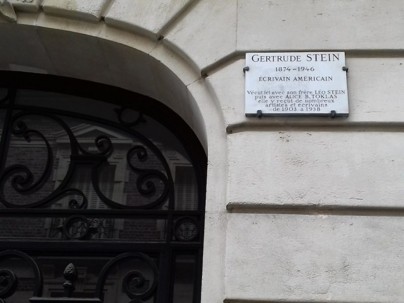 Casa onde moraram Gertrude Stein e Alice Toklas: centro nervoso da cultura de Paris. / Foto: Rogério Borges