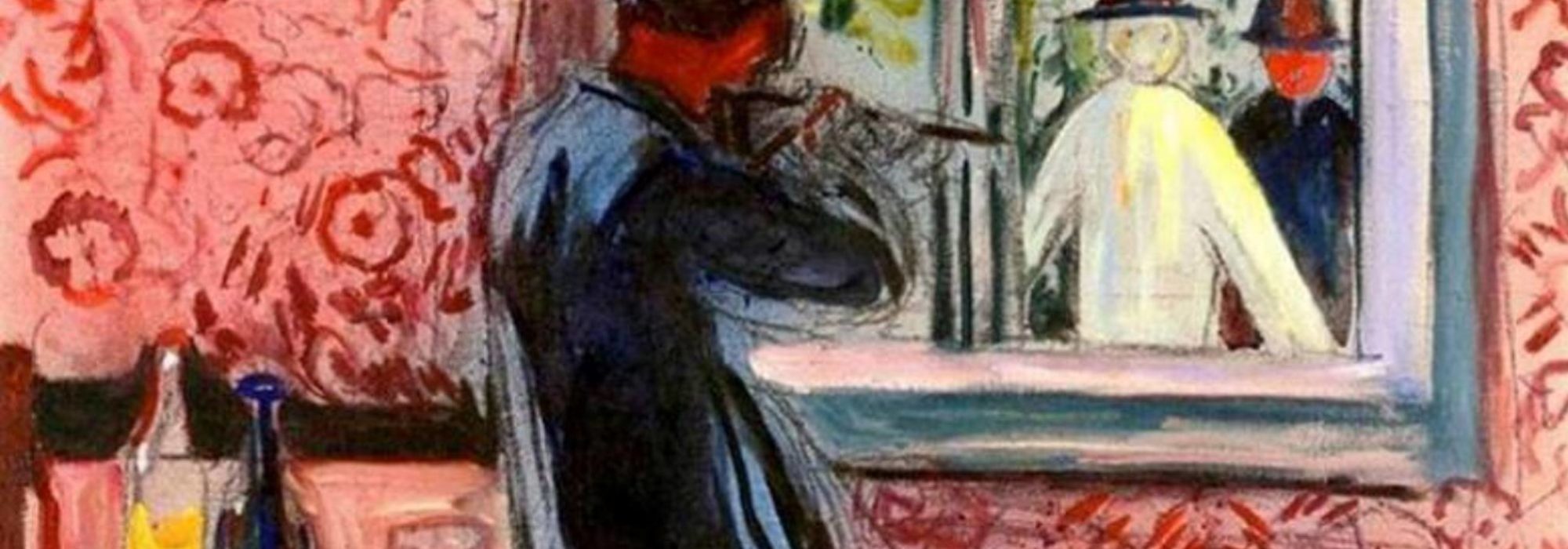 Imagem: Convidados não Convidados (Edvard Munch, detalhe, 1932)