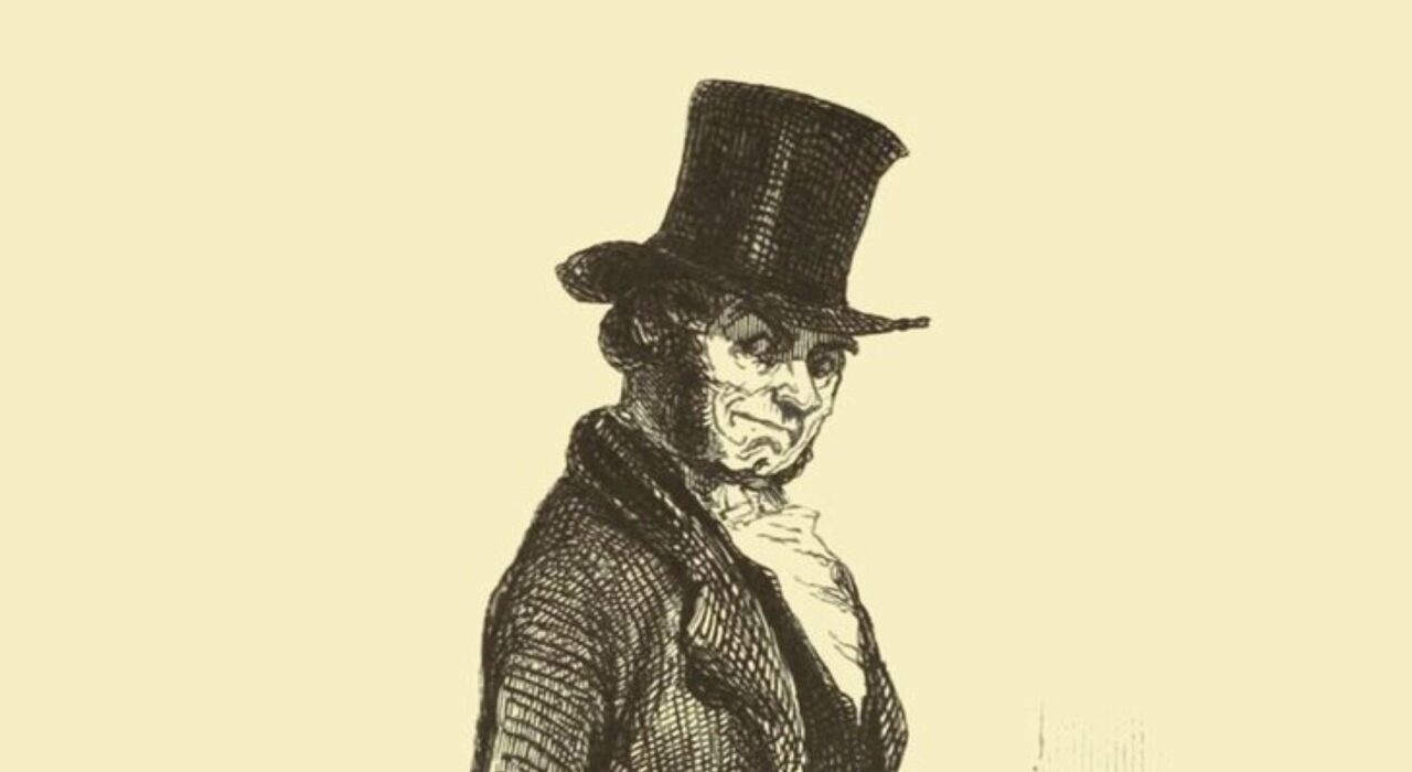 Ilustração: Vautrin retratado por Daumier (séc. XIX)