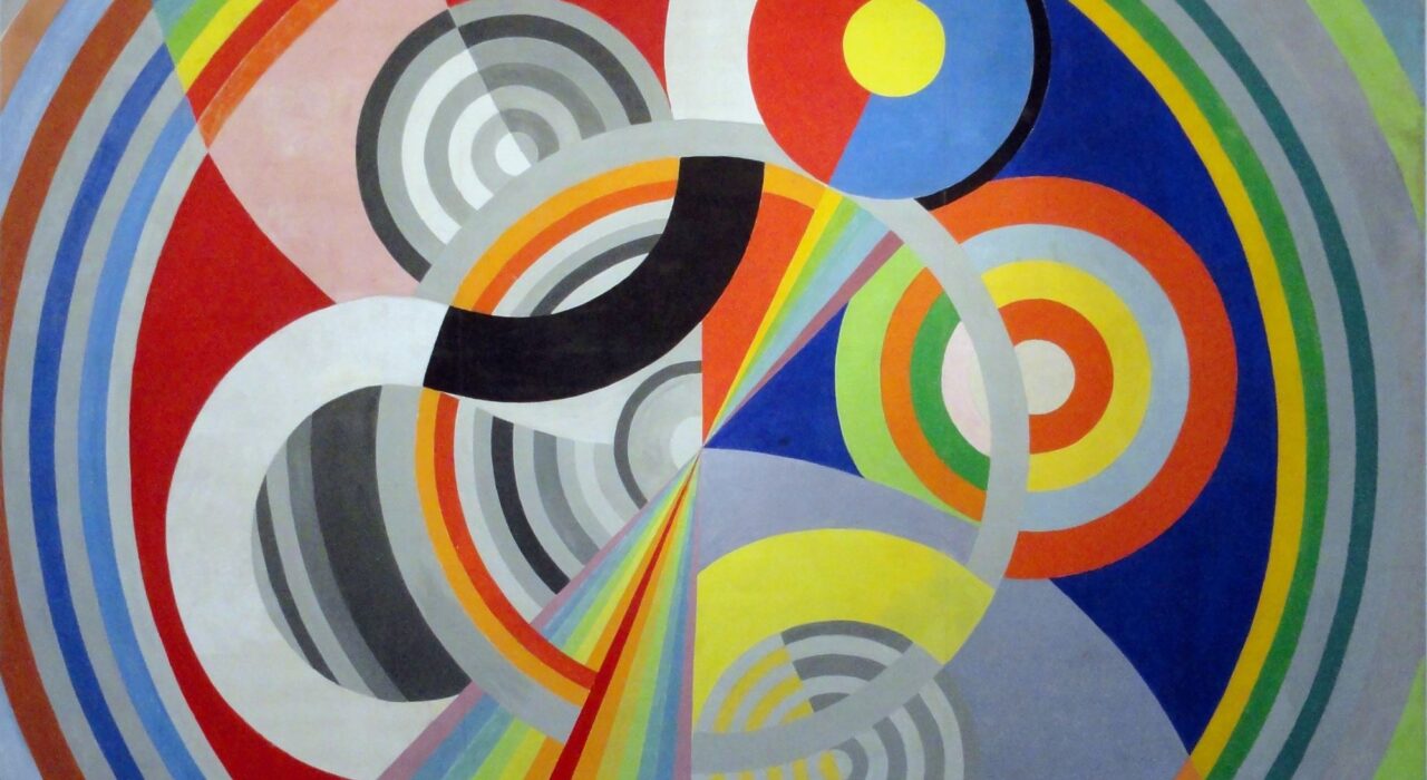 Imagem: Rythme nº 1 (Robert Delaunay, 1938)