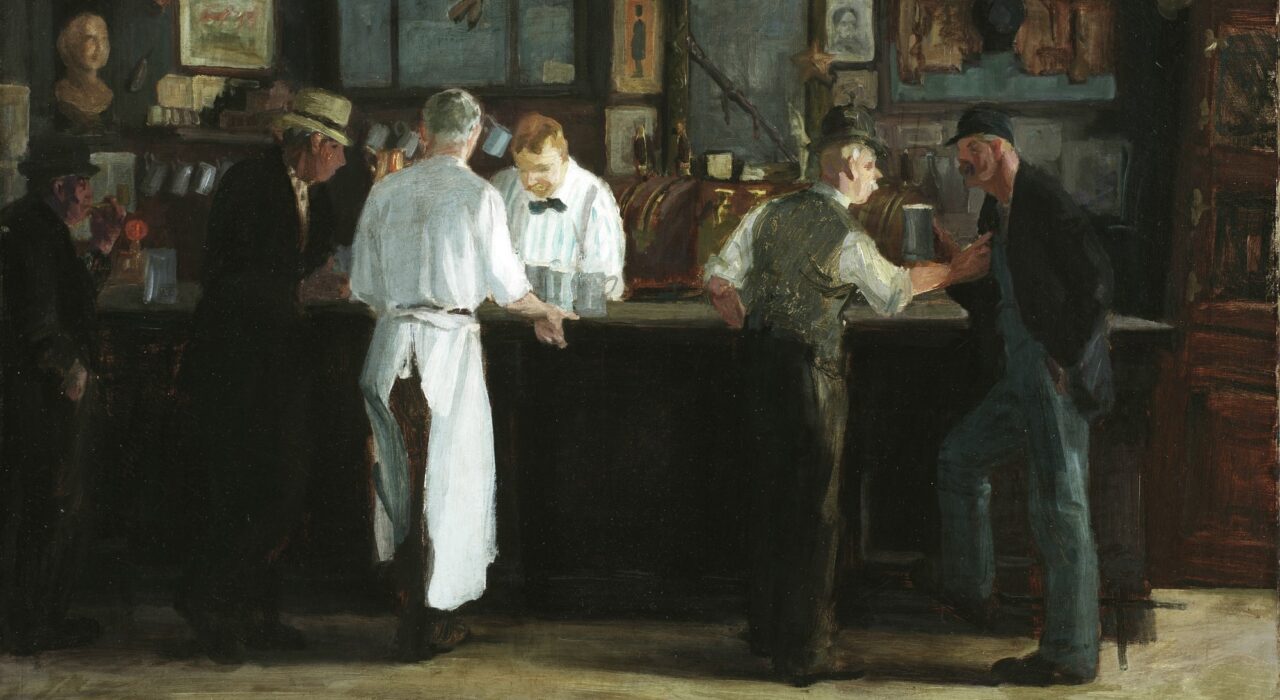 Imagem: McSorley's Bar (John Sloan, 1912)