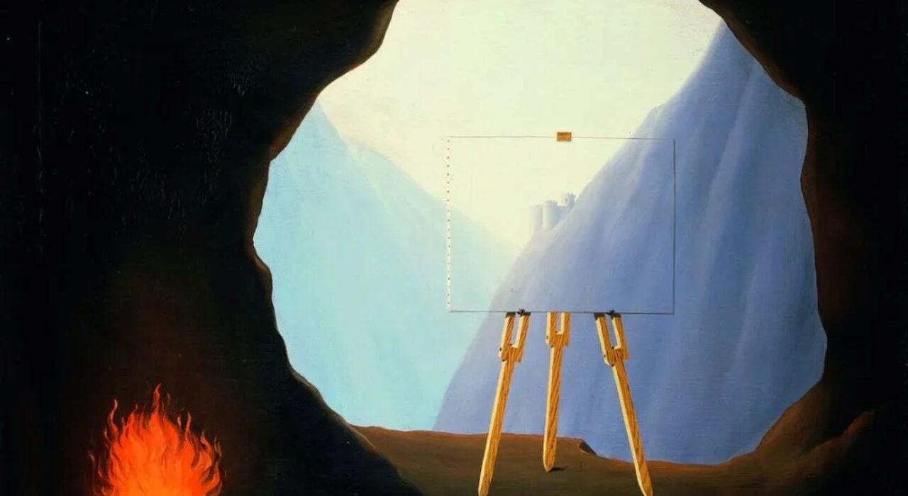 Imagem: A condição humana (René Magritte, 1935)