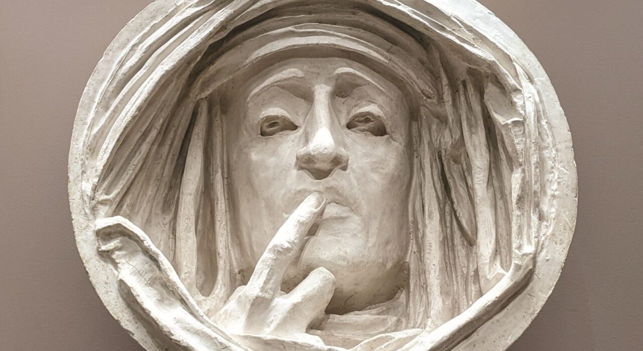 Imagem: O Silêncio (Auguste Préault, 1842)