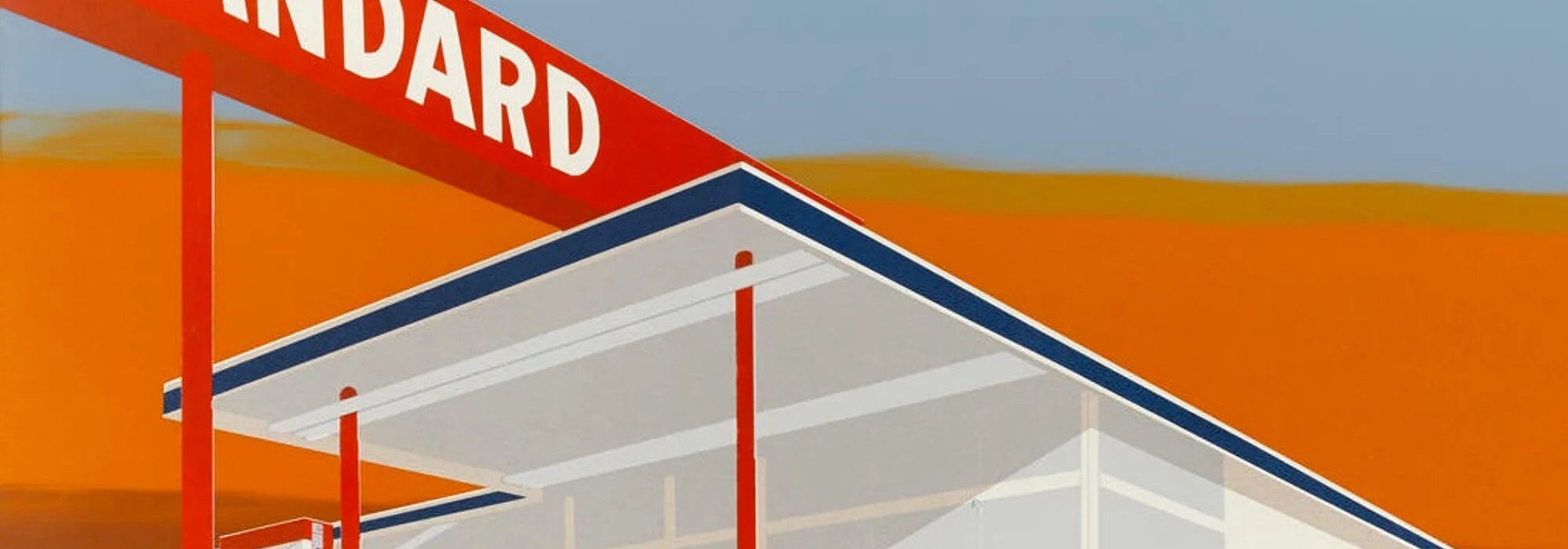 Imagem: Standard Station (Ed Ruscha, 1966)