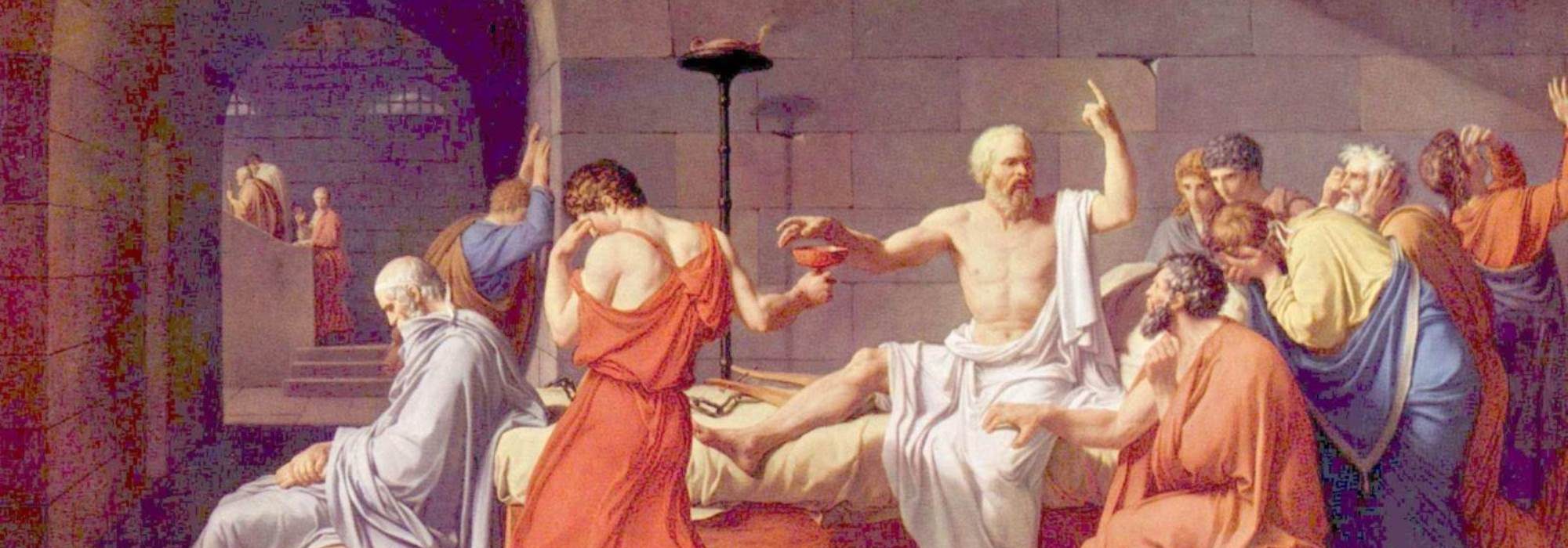Imagem: A Morte de Sócrates (David)