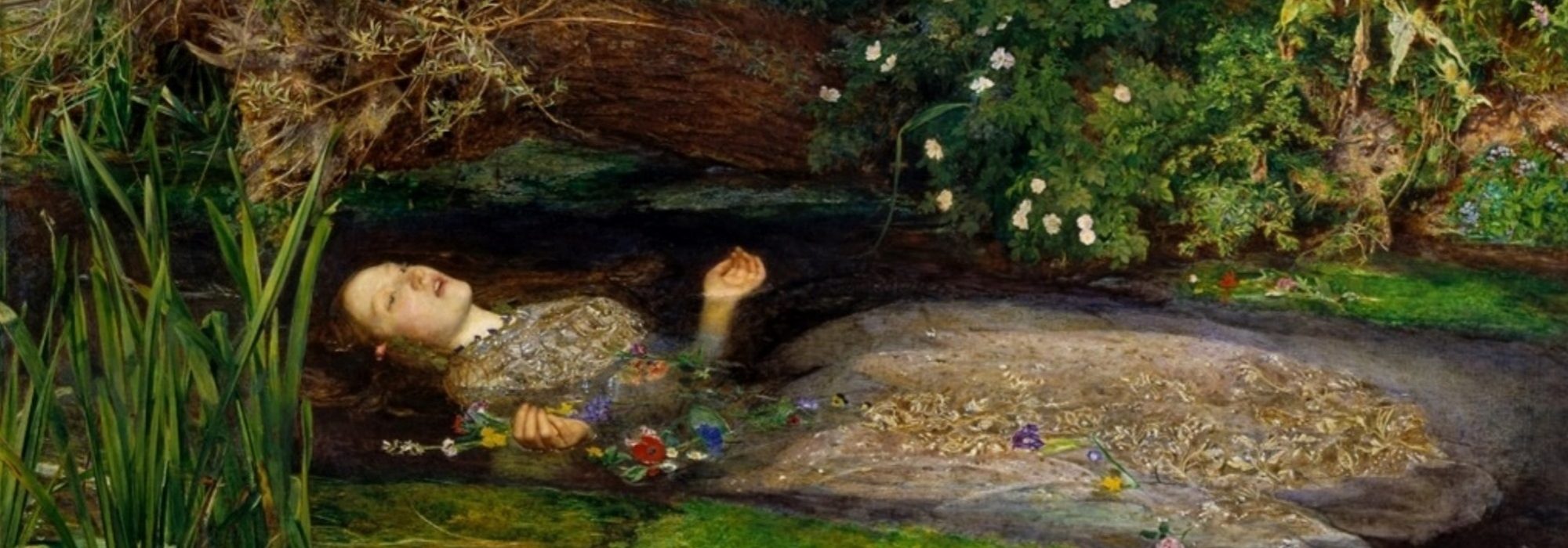 Imagem: Ophelia (Sir John Everett Millais)