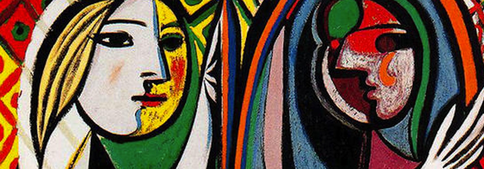 Garota em Frente ao Espelho - Pablo Picasso