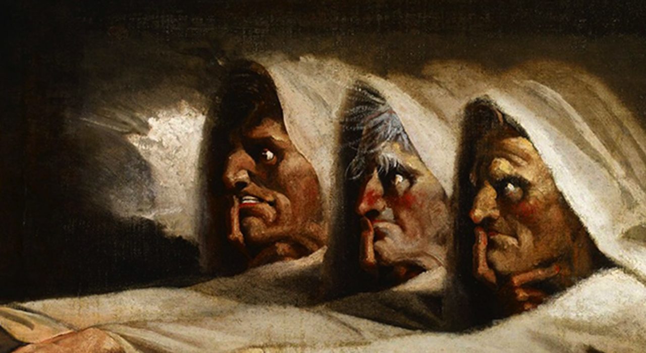 Imagem: Três Bruxas (Henry Fuseli)