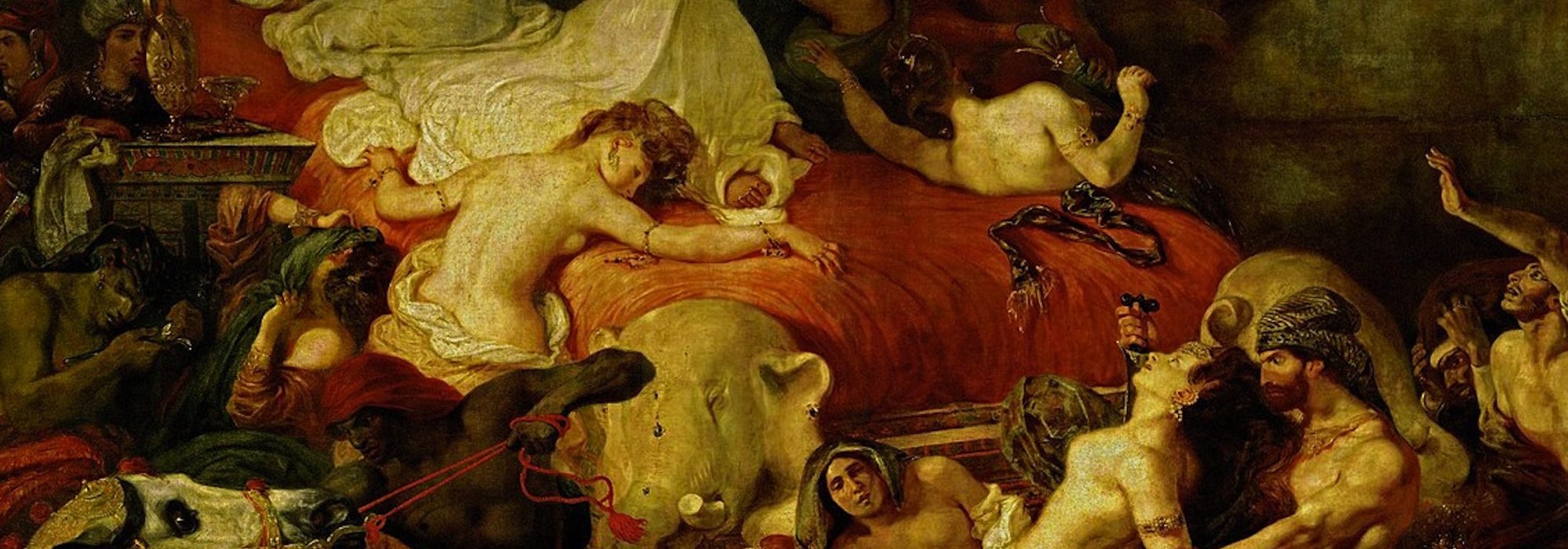 A Morte de Sardanapalus - Delacroix