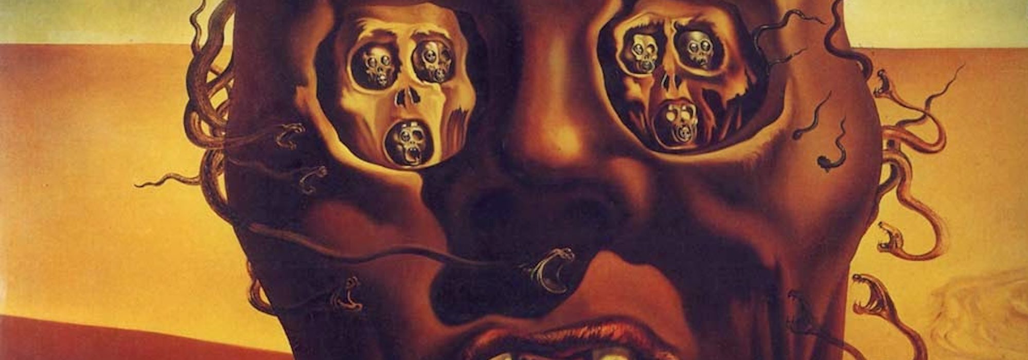 O Rosto da Guerra - Salvador Dalí
