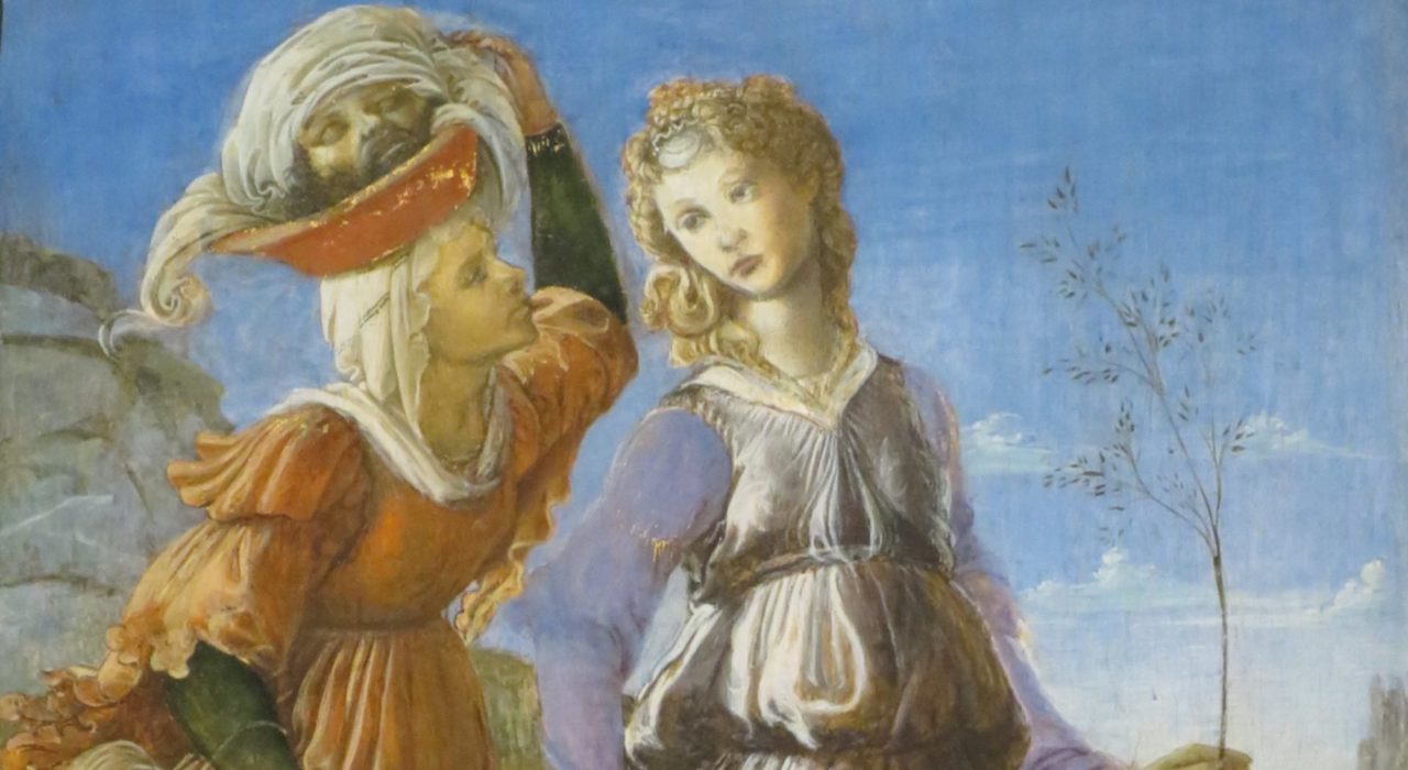 Imagem: Retorno de Judite a Betúlia (Botticelli, detalhe)