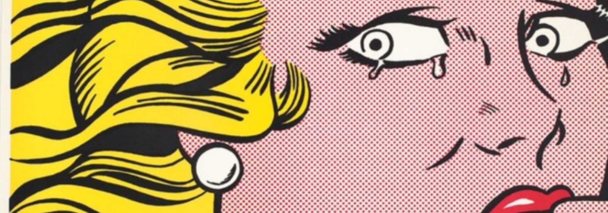 Imagem: Crying Girl (Roy Lichtenstein, 1963)