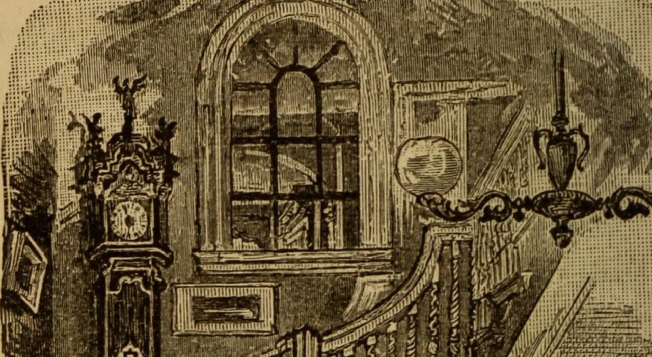 Imagem: Reprodução da capa do livro Henry Wadsworth Longfellow; a biographical sketch (1882, detalhe)