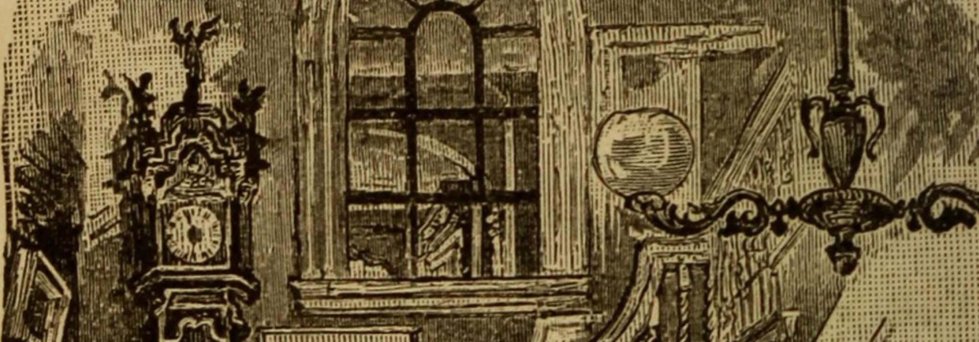 Imagem: Reprodução da capa do livro Henry Wadsworth Longfellow; a biographical sketch (1882, detalhe)