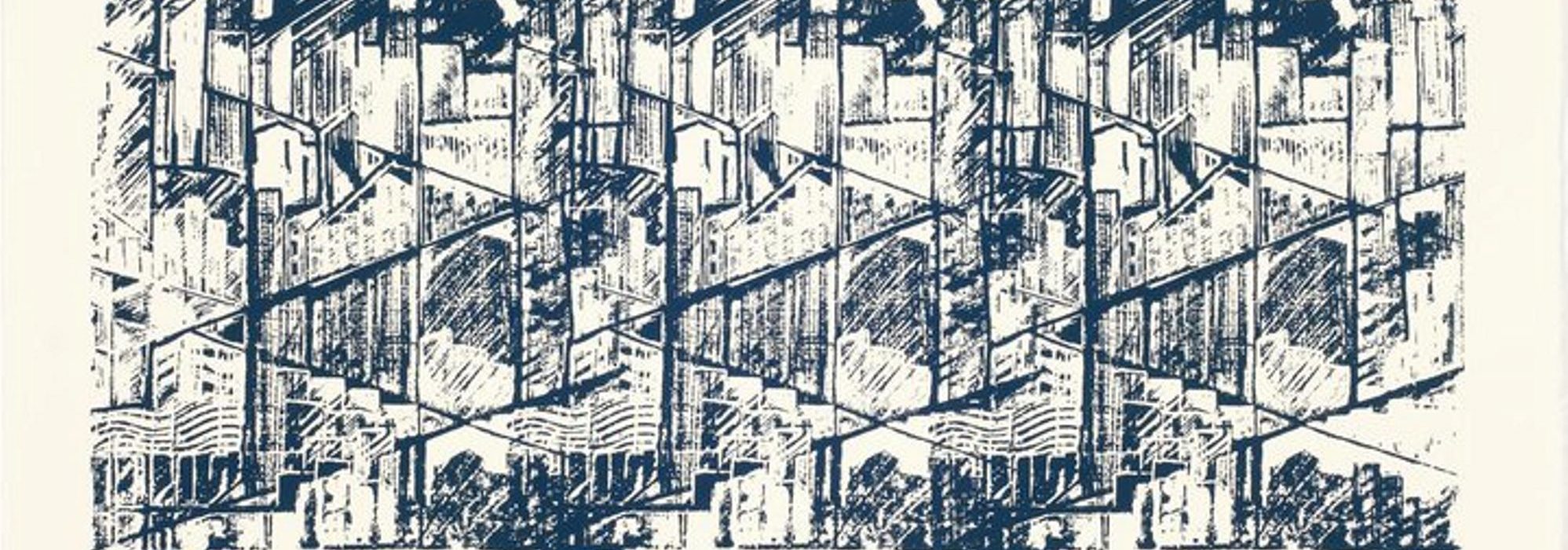 Imagem: Serigrafia da série Metrópolis (ZéCésar, 2010)