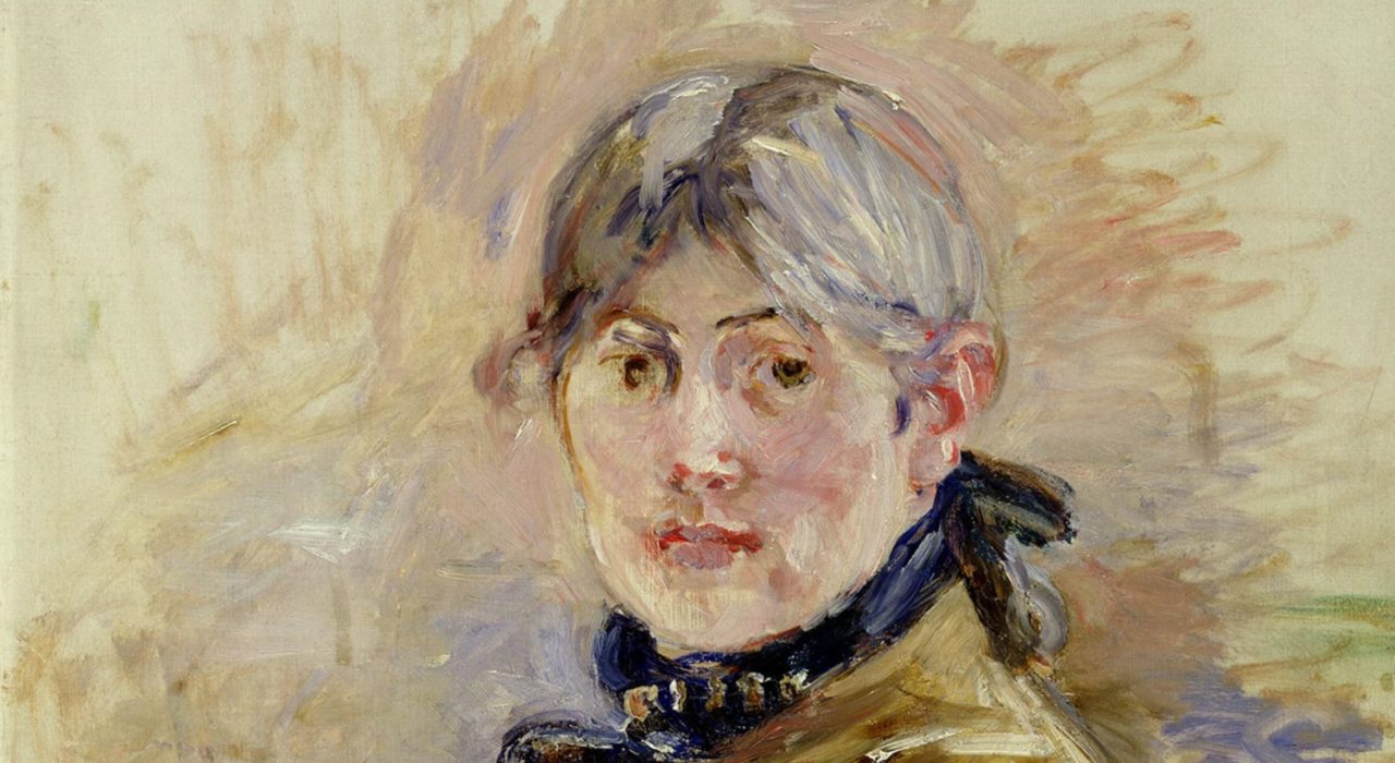 Imagem: Autoportrait (Berthe Morisot, detalhe)