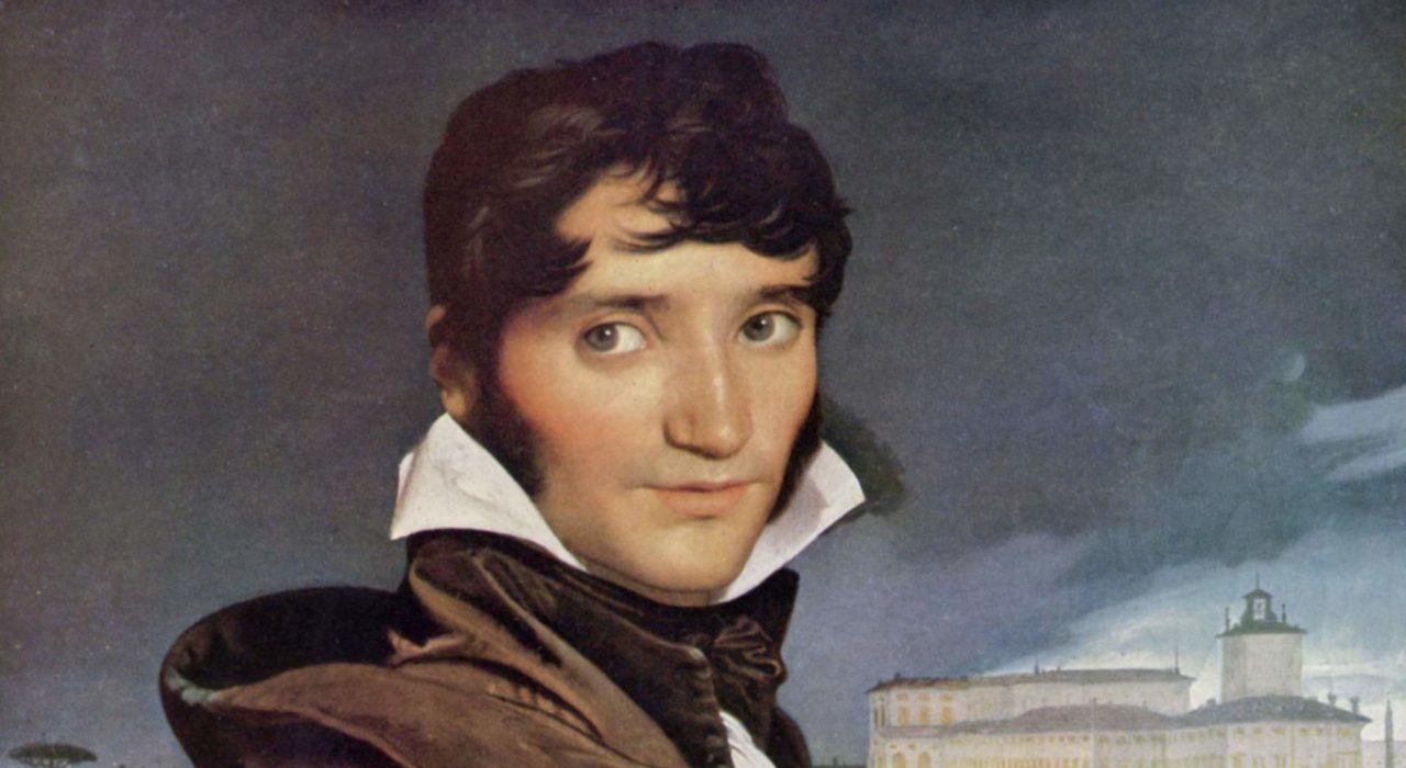 Imagem: retrato de François-Marius Granet (Ingres, detalhe)