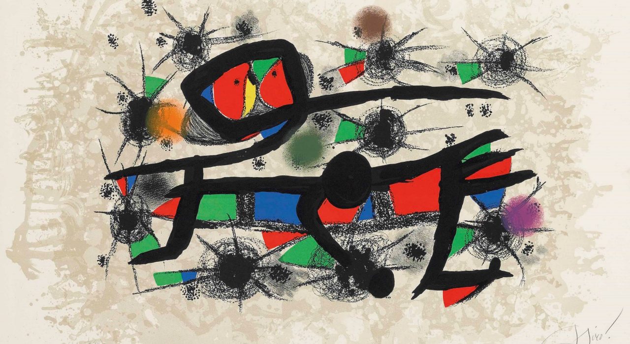Imagem: Peinture=Poésie (Joan Miró, 1976)