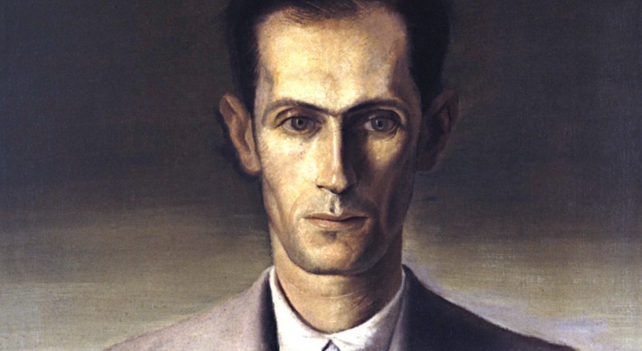 Imagem: Retrato de Carlos Drummond de Andrade (Portinari, 1936, detalhe)