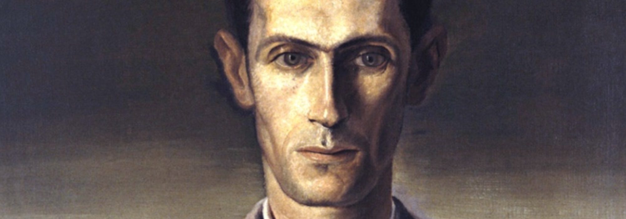 Imagem: Retrato de Carlos Drummond de Andrade (Portinari, 1936, detalhe)
