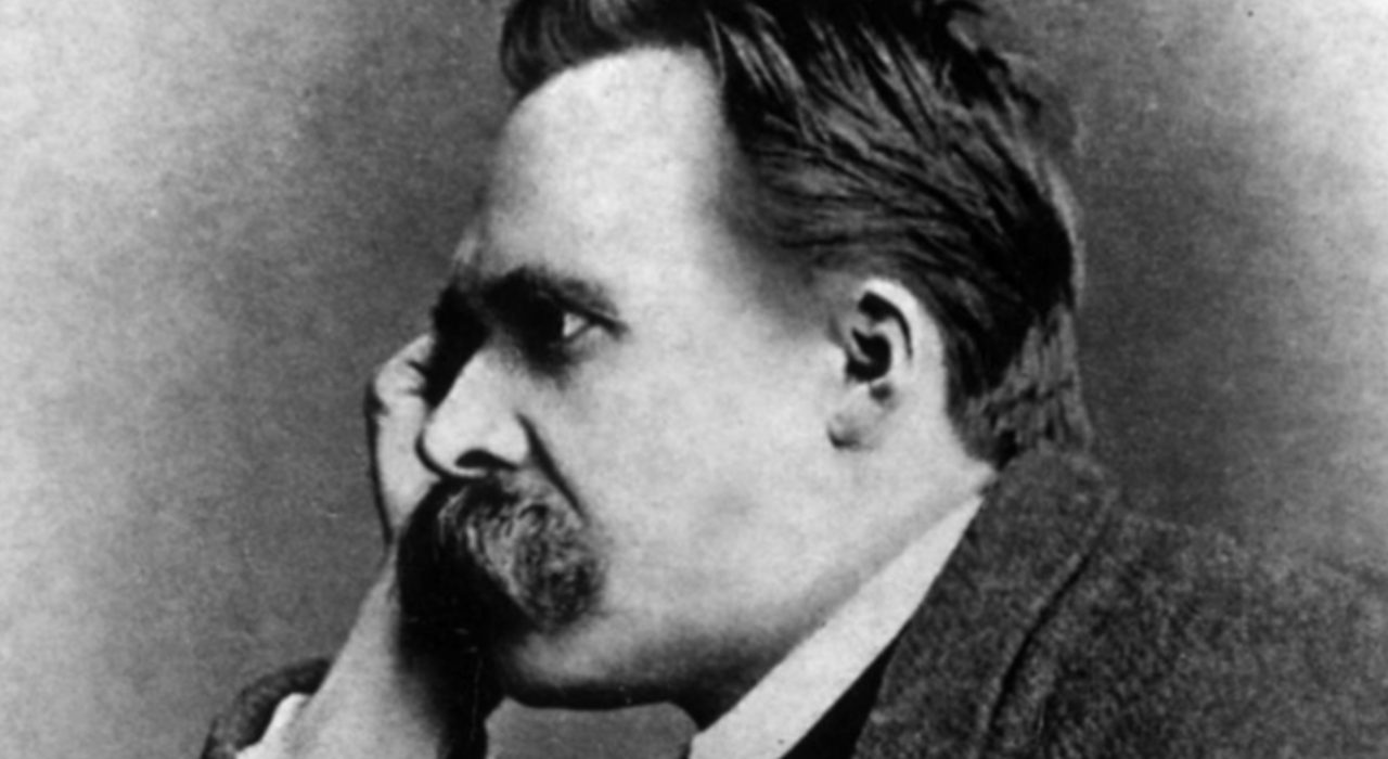 Foto: retrato de Nietzsche por Gustav Adolf Schultze (1882)