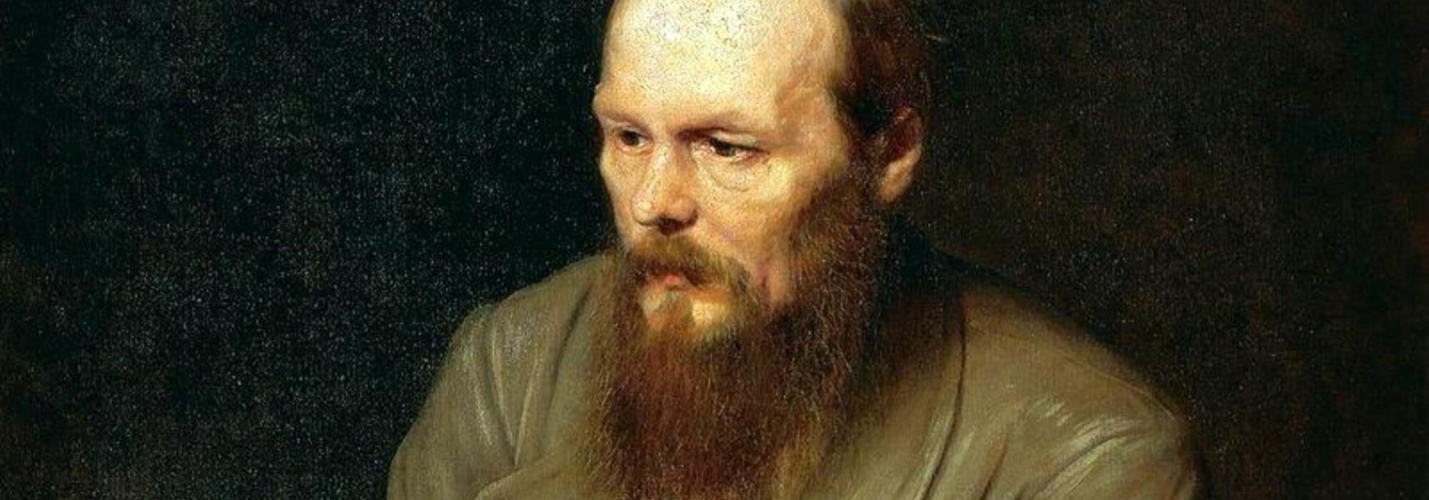 Imagem: Retrato de Fiódor Dostoiévski (Vassilij Grigorovič Perov, 1872, detalhe)