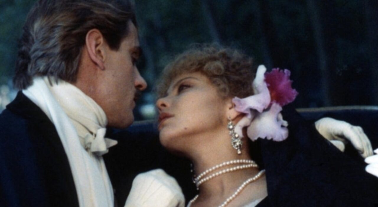 Imagem: cena de Um Amor de Swann (Volker Schlöndorff, 1984)