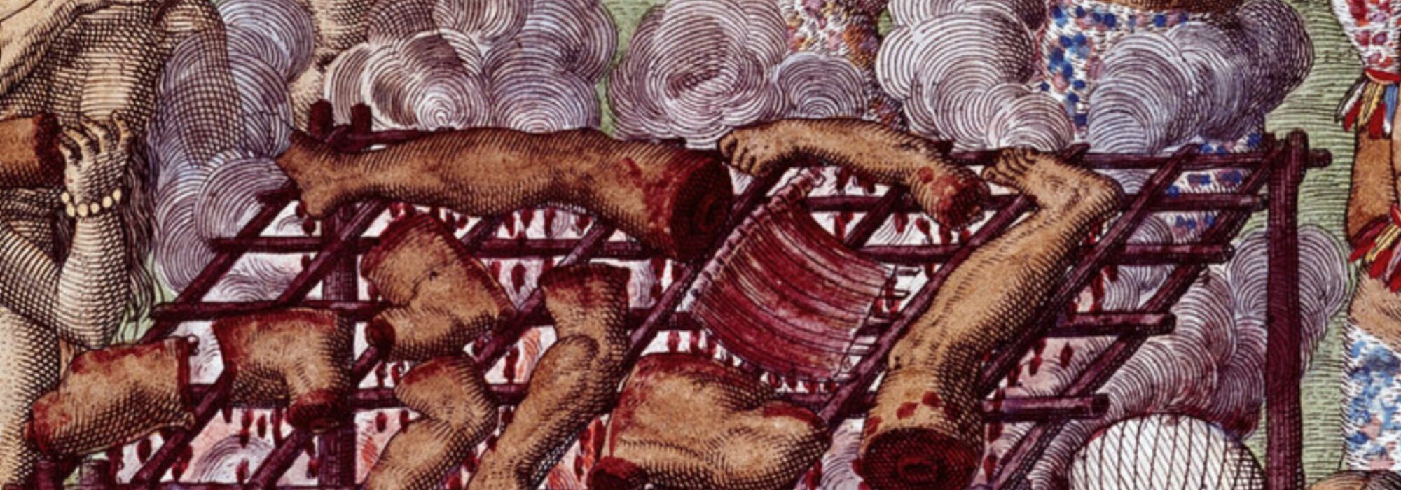 Imagem: Canibalismo no Brasil (Théodore de Bry, 1562-1563)