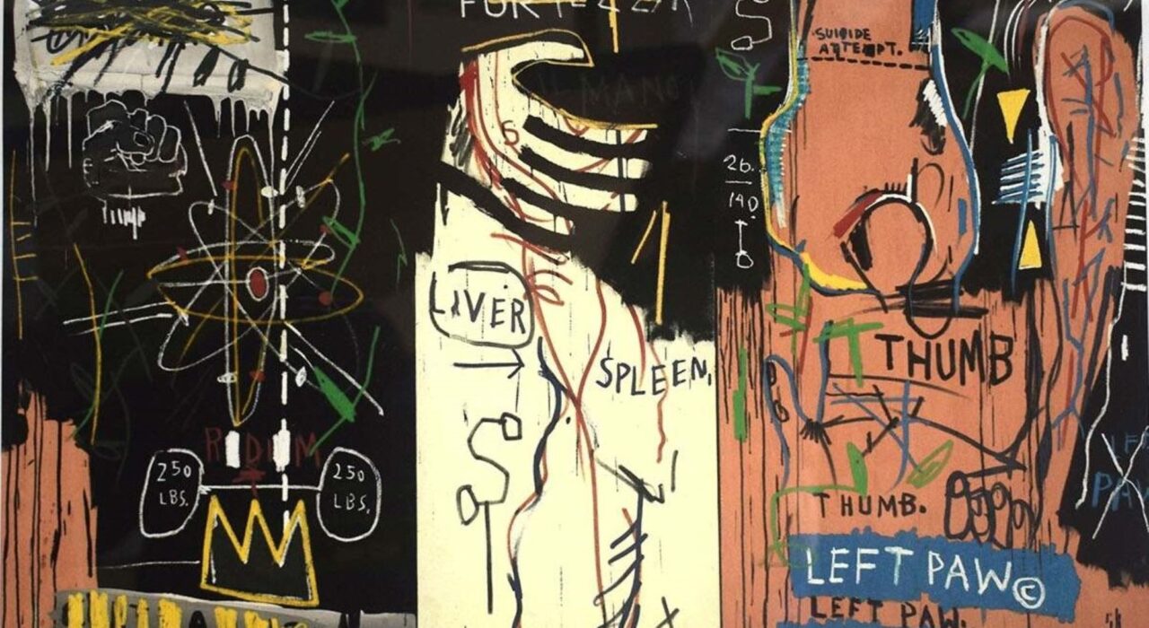 Imagem: Catharsis (Jean-Michel Basquiat, 1983)