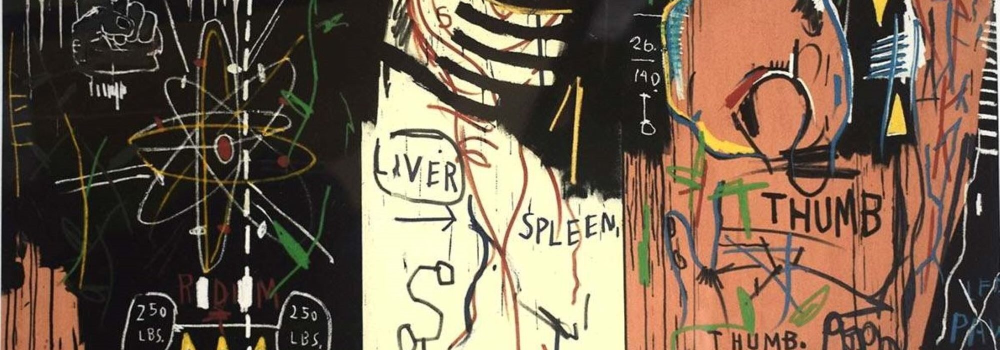 Imagem: Catharsis (Jean-Michel Basquiat, 1983)