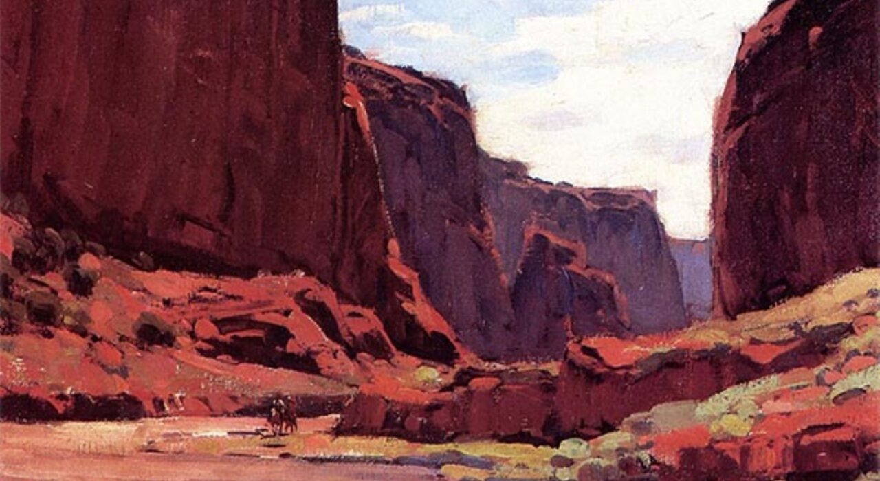 Canyon de Chelly (Edgar Alwin Payne, s.d)