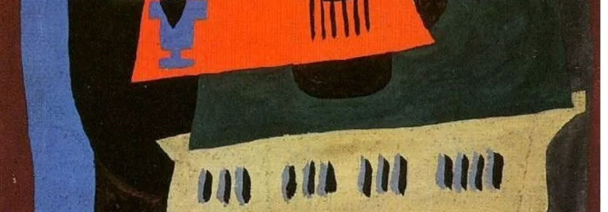 Imagem: O piano (Pablo Picasso, 1920, detalhe)